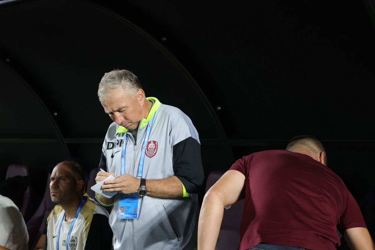 Rapid - CFR Cluj, imagini de la începutul meciului