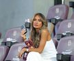 Diana Munteanu a fost prezentă la meciul Rapid - CFR Cluj. Foto: Ionuț Iordache (GSP.RO)