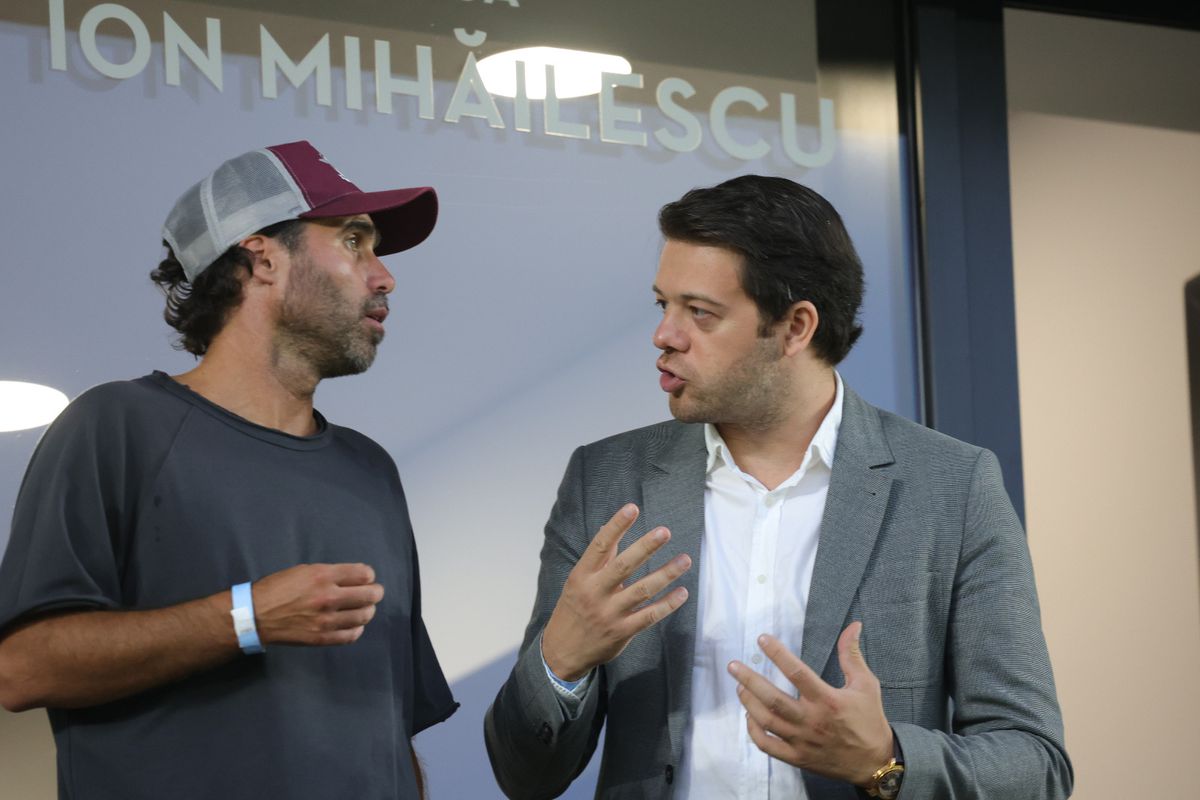 Dan Șucu, Angelescu și Maftei, la Rapid - CFR Cluj