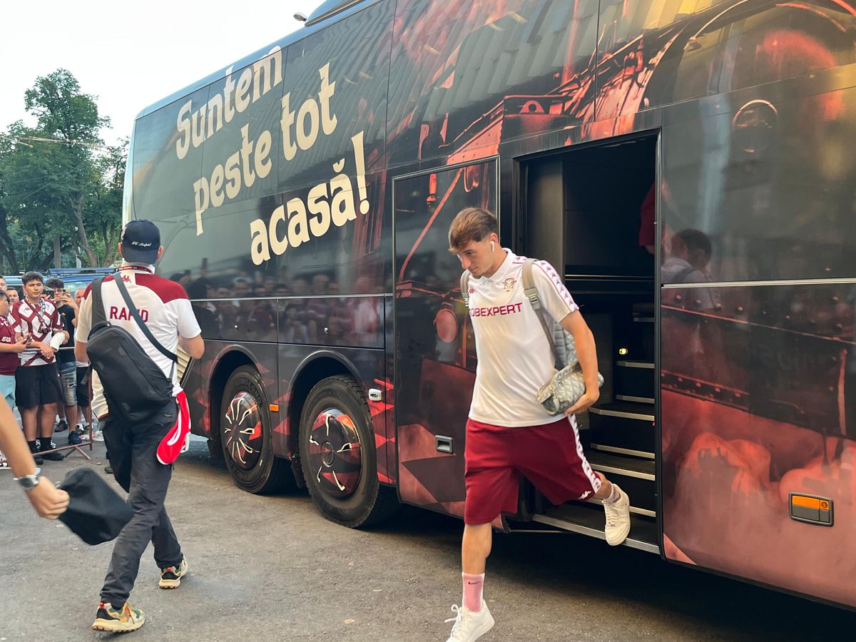 Imagini înainte de Rapid - CFR Cluj