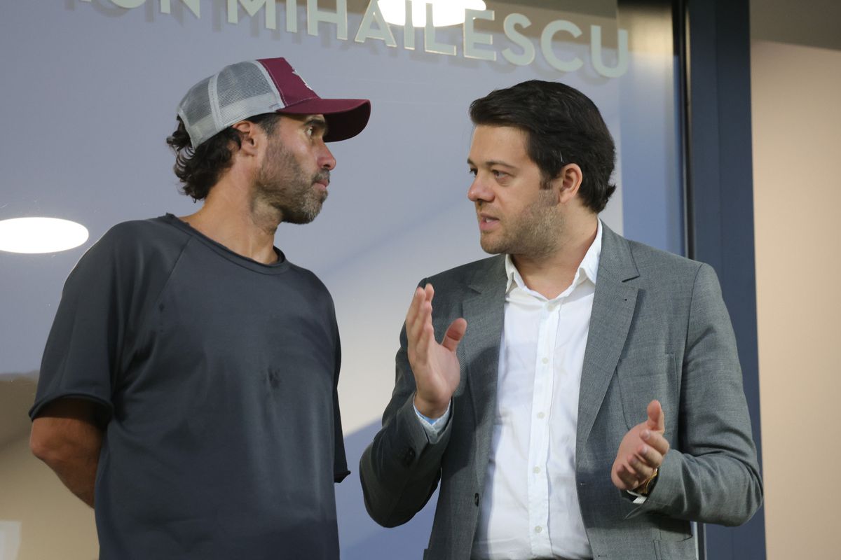 Dan Șucu, Angelescu și Maftei, la Rapid - CFR Cluj