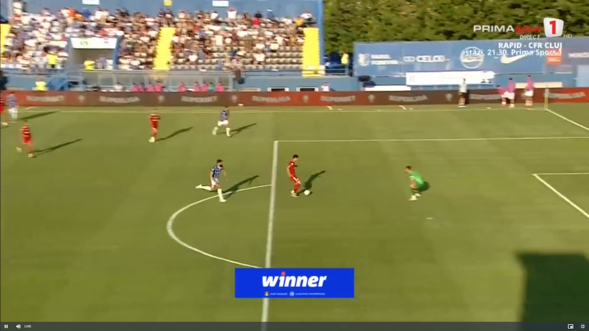 Fotbalistul dorit de Becali la FCSB a comis o gafă impardonabilă în Farul - Oțelul