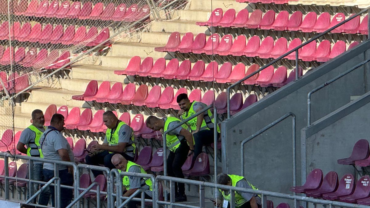 Imagini înainte de Rapid - CFR Cluj