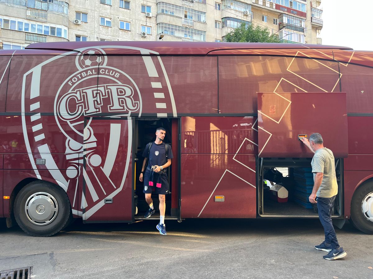 Imagini înainte de Rapid - CFR Cluj