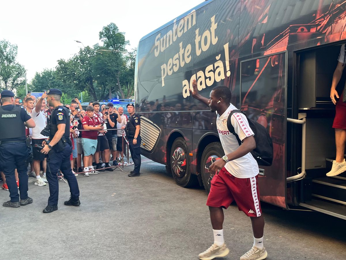 Imagini înainte de Rapid - CFR Cluj