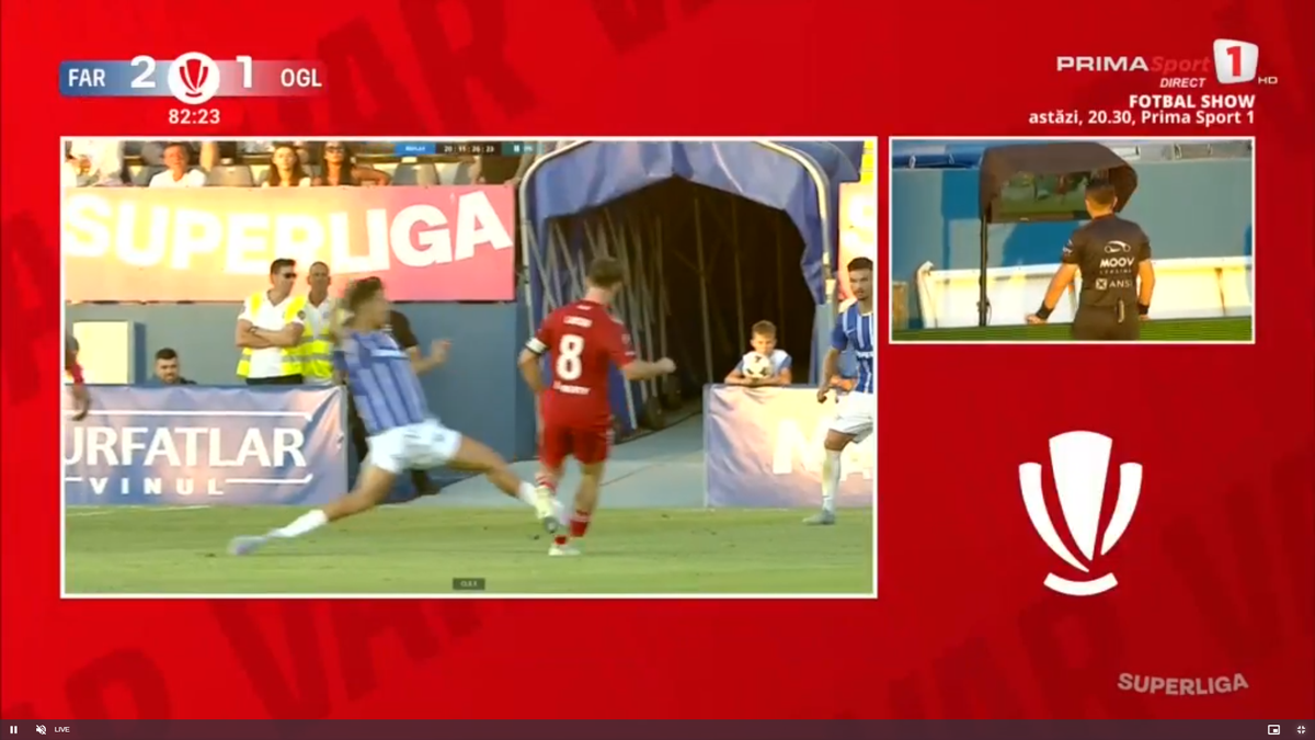 Încearcă să-și încheie cariera? Gabi Iancu, ROȘU la câteva secunde de la intrarea pe teren, după un gest inconștient