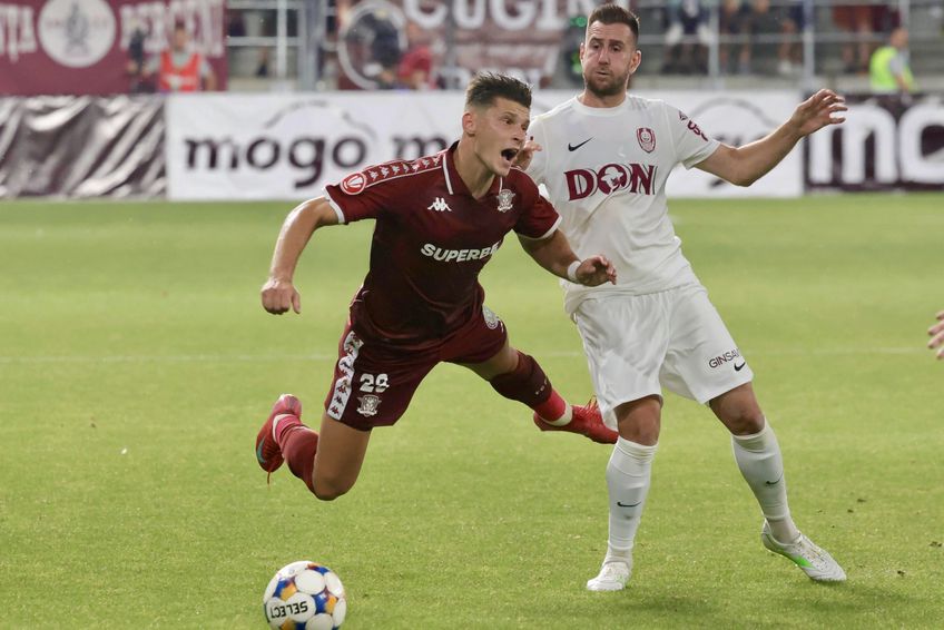 Imagini de meci de la Rapid - CFR Cluj/ foto: Ionuț Iordache (GSP)