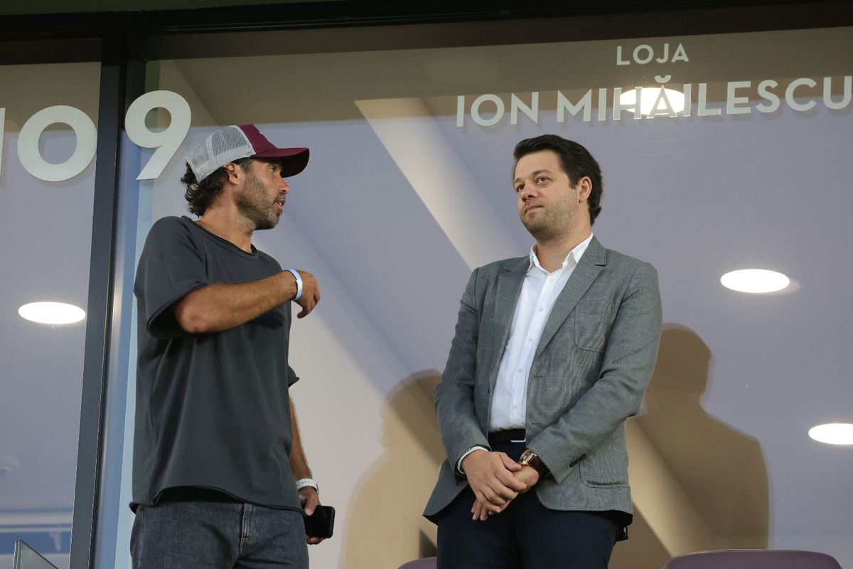 Dan Șucu, Angelescu și Maftei, la Rapid - CFR Cluj