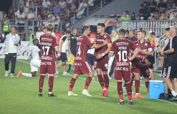 Tensiuni la Rapid: Dobre s-a repezit la un coechipier » De la ce a pornit totul + reacția lui Gâlcă