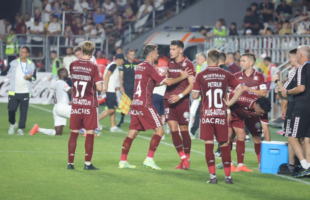 Tensiuni la Rapid: Dobre s-a repezit la un coechipier » De la ce a pornit totul + reacția lui Gâlcă