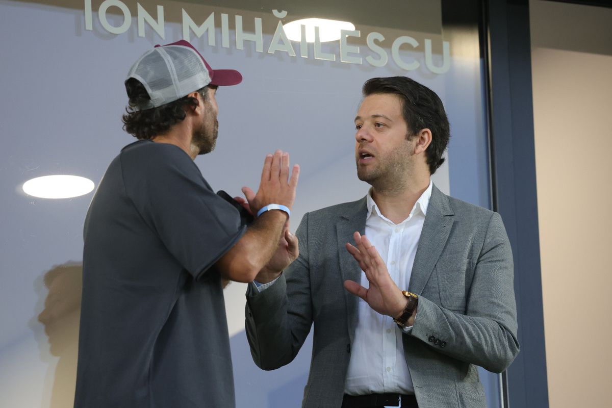 Dan Șucu, Angelescu și Maftei, la Rapid - CFR Cluj