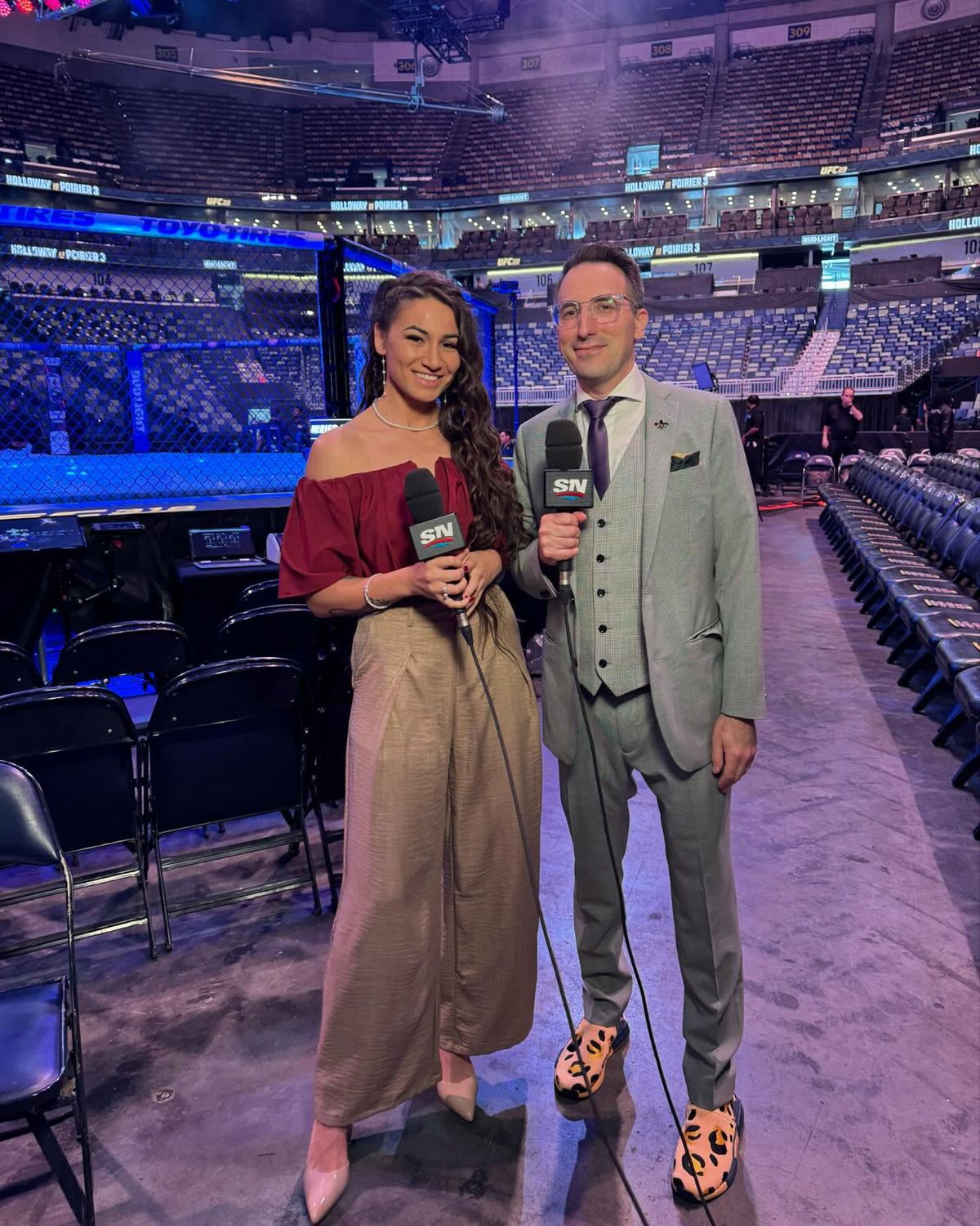 Diana Belbiță și-a intrat în noul rol la UFC 318 » Dustin Poirier s-a retras din MMA, după înfrângerea cu Max Holloway