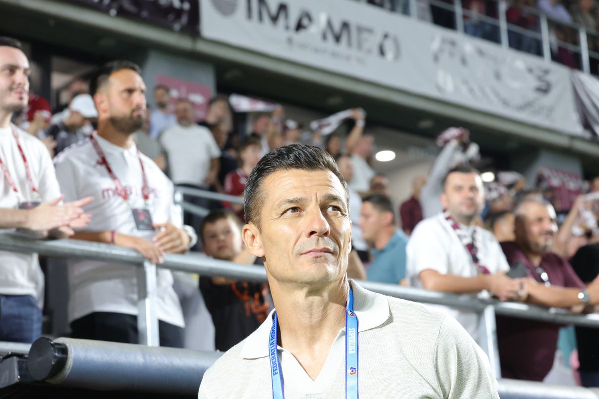 Rapid - CFR Cluj, imagini de la începutul meciului