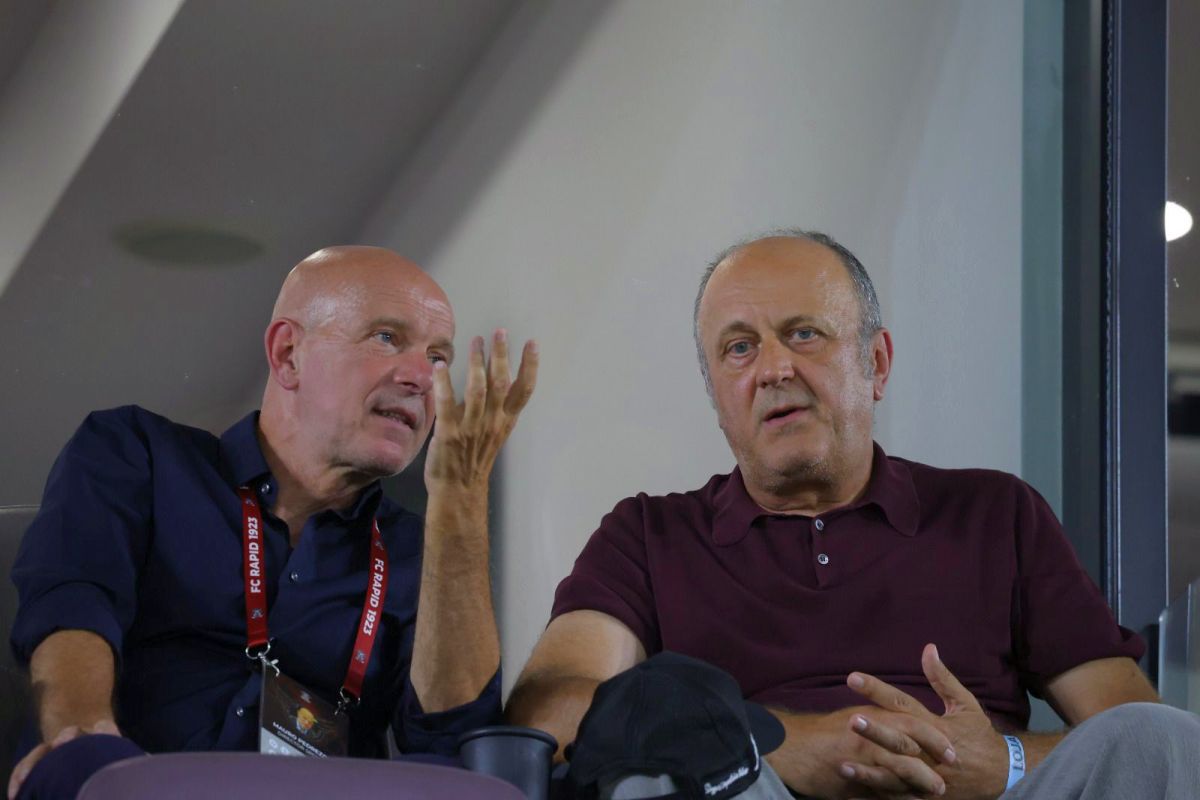 Ce a făcut Dan Șucu la pauza meciului Rapid - CFR Cluj, când echipa lui era condusă