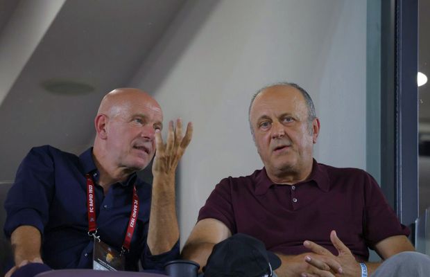 Ce a făcut Dan Șucu la pauza meciului Rapid - CFR Cluj, când echipa lui era condusă