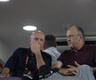Mauro Pederzoli și Dan Șucu, în pauza meciului Rapid - CFR Cluj/ FOTO: Ionuț Iordache (GSP)