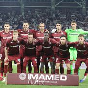 Imagini din prima repriză de la Rapid - CFR Cluj / foto: Ionuț Iordache (GSP)