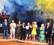 Irina Begu și Jil Teichmann cu trofeele la festivitatea de premiere de la UniCredit Iași Open FOTO Roxana Fleșeru