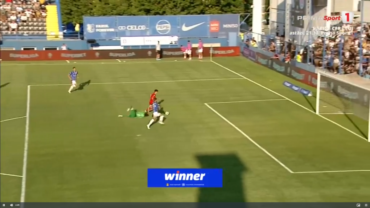 Fotbalistul dorit de Becali la FCSB a comis o gafă impardonabilă în Farul - Oțelul