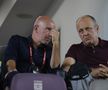Mauro Pederzoli și Dan Șucu, în pauza meciului Rapid - CFR Cluj/ FOTO: Ionuț Iordache (GSP)
