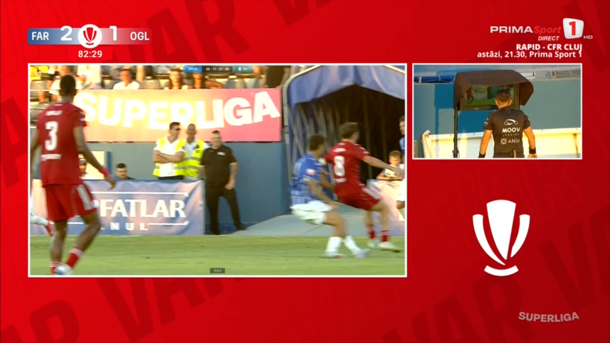 Gabi Iancu, eliminat în câteva secunde în Farul - Oțelul