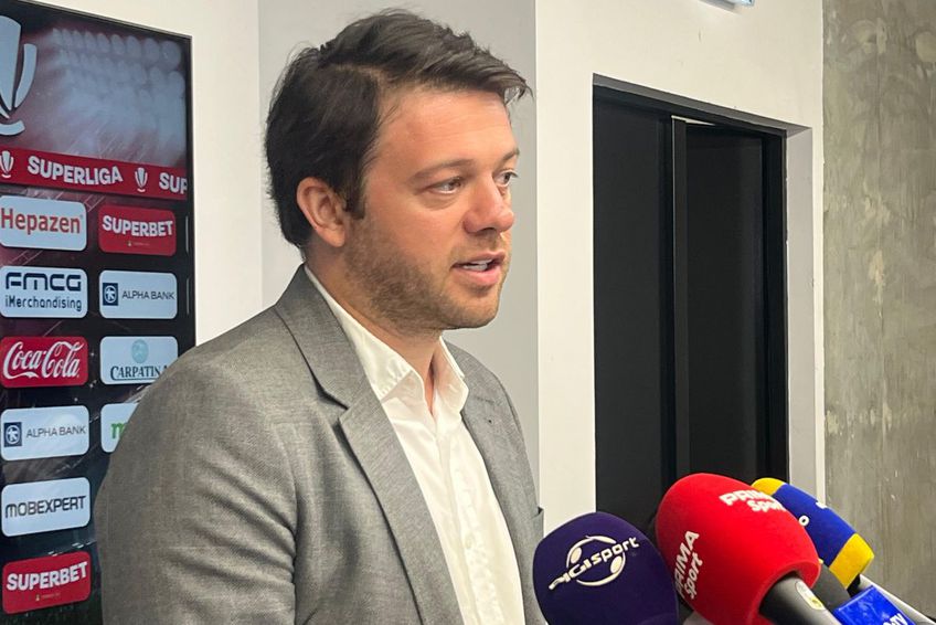 VIDEO Victor Angelescu a pus tunurile pe Dani Coman și încheie scandalul Săpunaru: „Și eu am auzit multe. Președinte care e impresar și face transferuri”