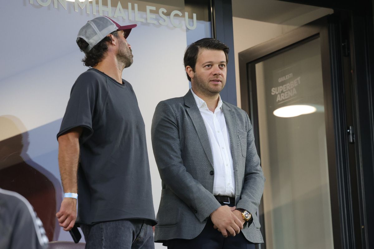 Dan Șucu, Angelescu și Maftei, la Rapid - CFR Cluj