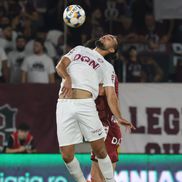 Imagini din prima repriză de la Rapid - CFR Cluj / foto: Ionuț Iordache (GSP)