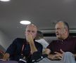 Mauro Pederzoli și Dan Șucu, în pauza meciului Rapid - CFR Cluj/ FOTO: Ionuț Iordache (GSP)