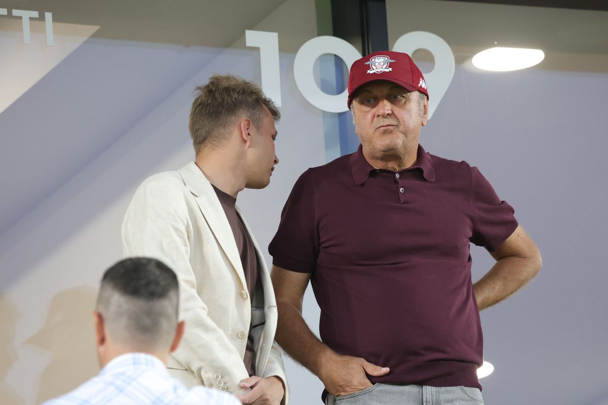 Dan Șucu, Angelescu și Maftei, la Rapid - CFR Cluj