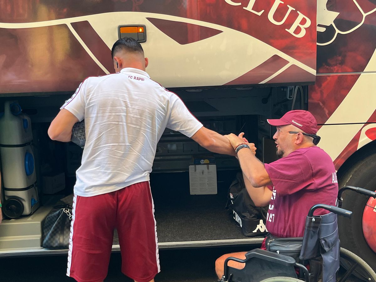 Imagini înainte de Rapid - CFR Cluj