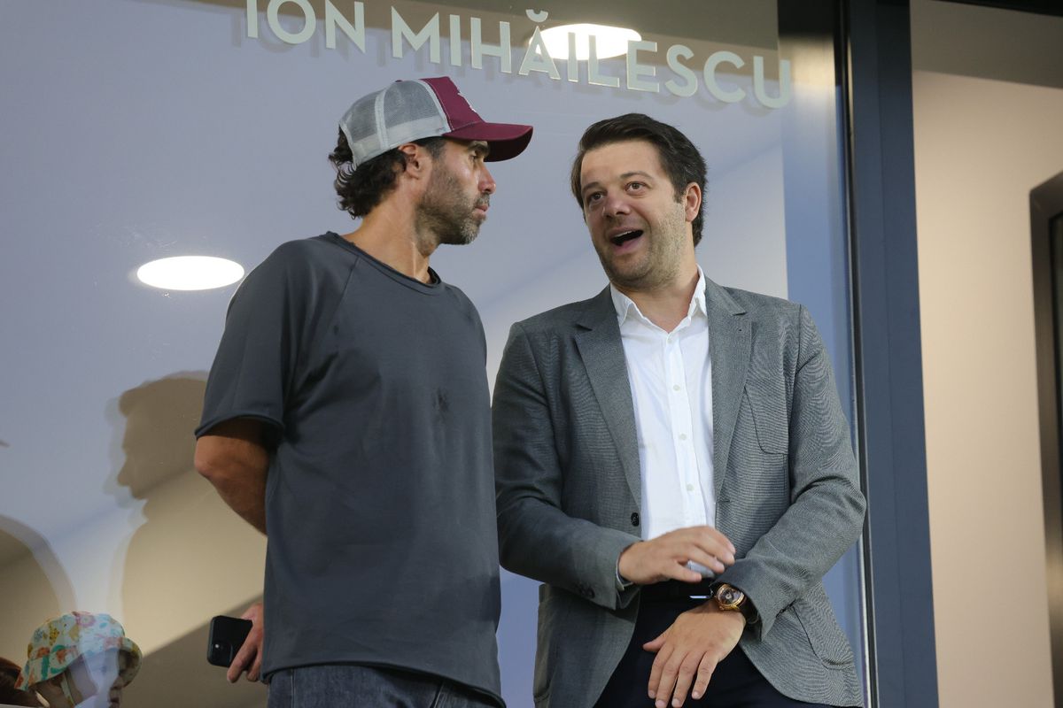 Dan Șucu, Angelescu și Maftei, la Rapid - CFR Cluj