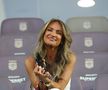 Diana Munteanu a fost prezentă la meciul Rapid - CFR Cluj. Foto: Ionuț Iordache (GSP.RO)