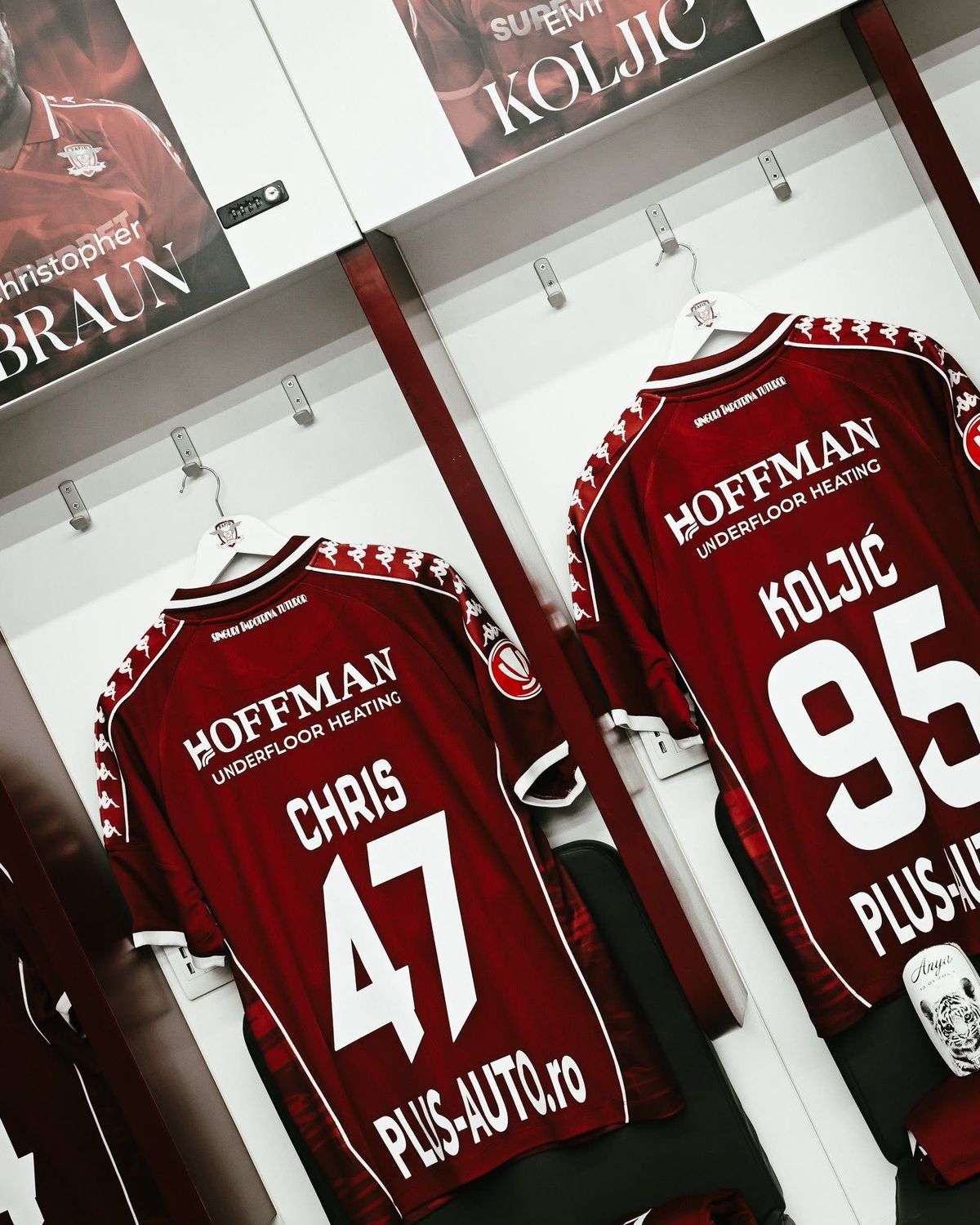 Rapid are un nou sponsor pe tricou la meciul cu CFR Cluj