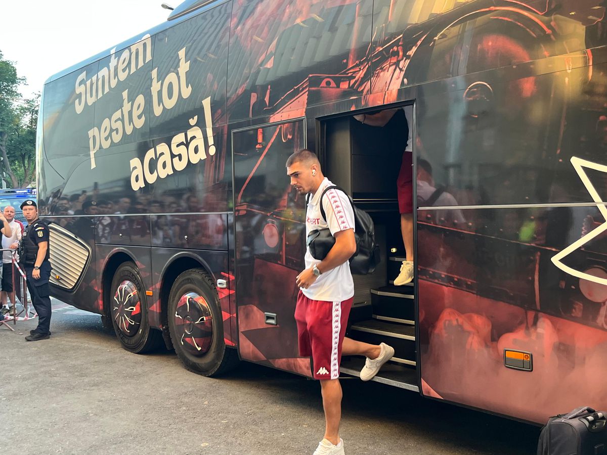 Imagini înainte de Rapid - CFR Cluj