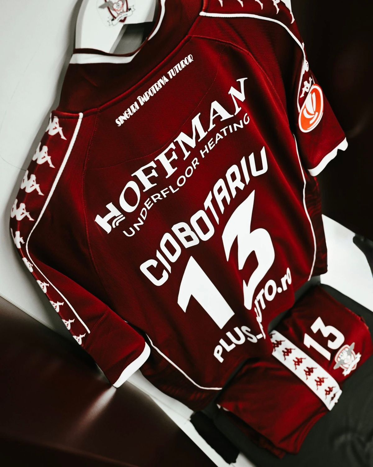 Rapid are un nou sponsor pe tricou la meciul cu CFR Cluj