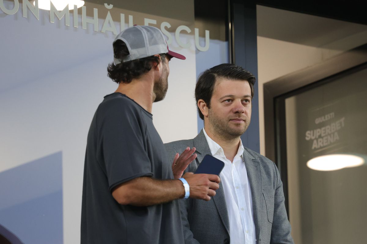 Dan Șucu, Angelescu și Maftei, la Rapid - CFR Cluj