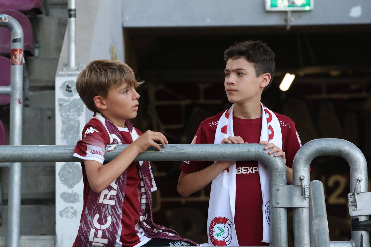 Imagini de pe gazon înainte de Rapid - CFR Cluj/ foto: Ionuț Iordache (GSP)