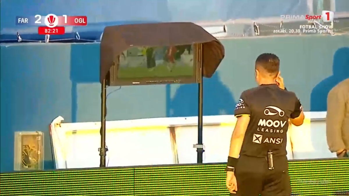 Gabi Iancu, eliminat în câteva secunde în Farul - Oțelul