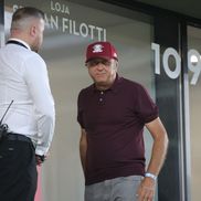 Dan Șucu, Angelescu și Maftei, la Rapid - CFR Cluj/ foto Ionuț Iordache (GSP)