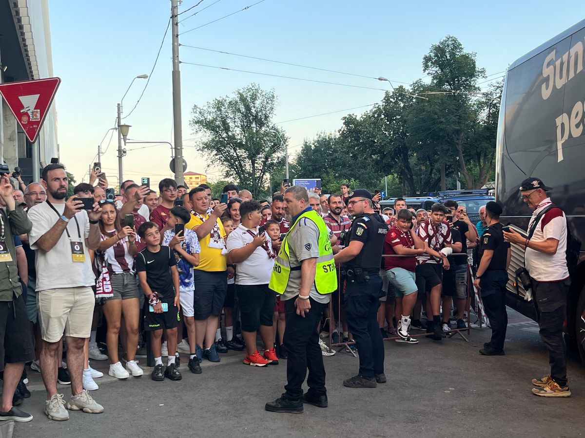 Imagini înainte de Rapid - CFR Cluj
