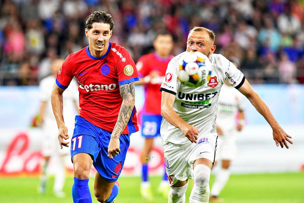 „Regii” sponsorilor în Superligă: nu se apropie de austrieci, dar o formație din România este „burdușită” de sigle! La polul opus, singura echipă cu ZERO parteneri