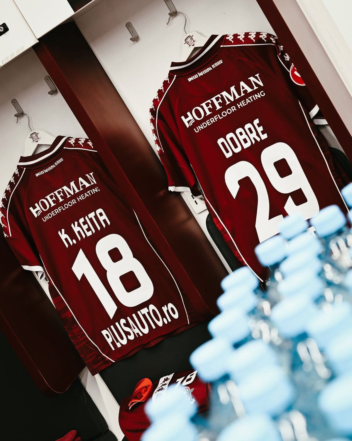 Rapid are un nou sponsor pe tricou la meciul cu CFR Cluj