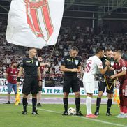 Imagini din prima repriză de la Rapid - CFR Cluj / foto: Ionuț Iordache (GSP)