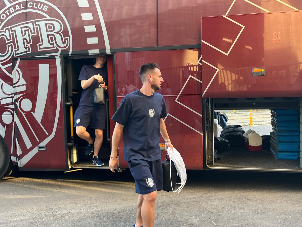 Imagini înainte de Rapid - CFR Cluj
