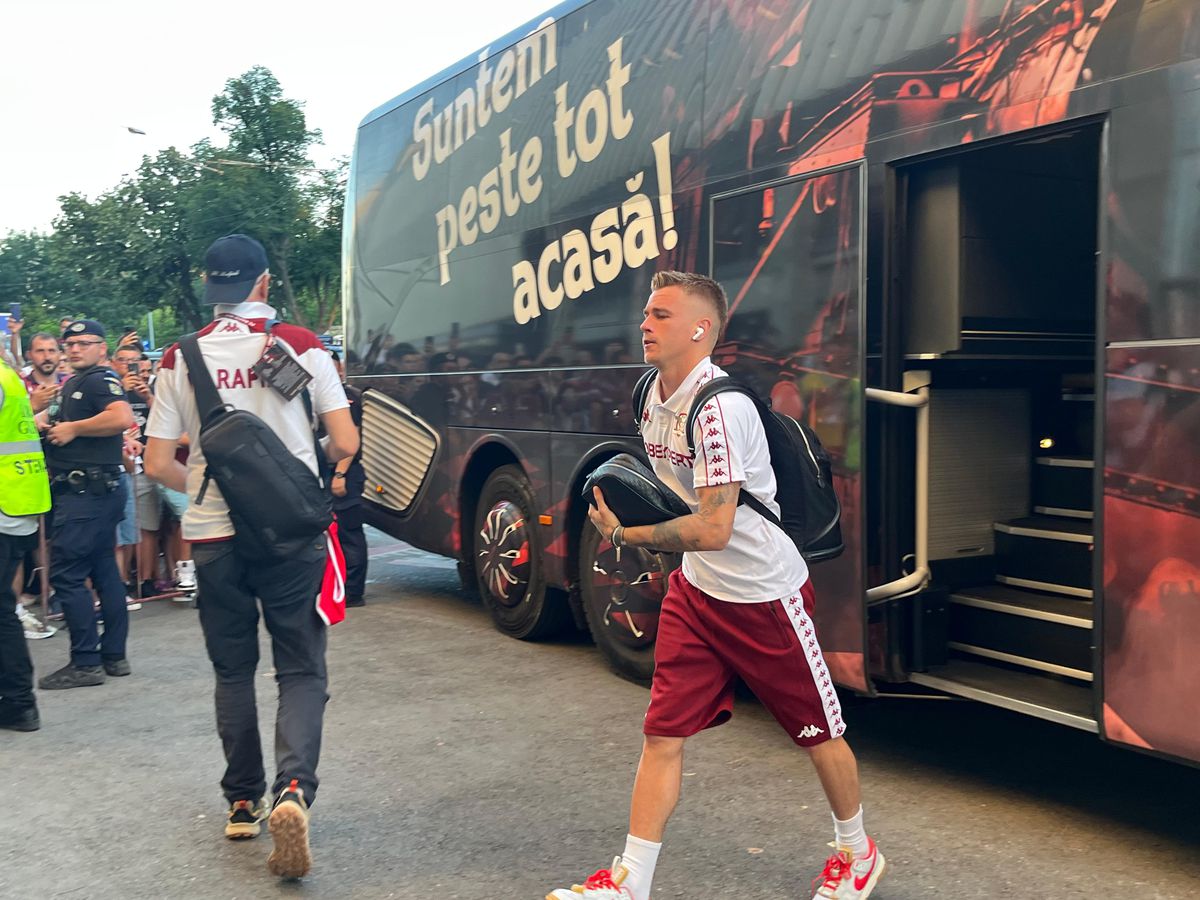 Imagini înainte de Rapid - CFR Cluj