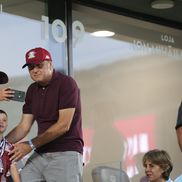 Dan Șucu, Angelescu și Maftei, la Rapid - CFR Cluj/ foto Ionuț Iordache (GSP)