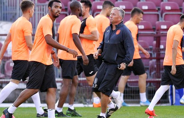 CFR - SLAVIA PRAGA // VIDEO Dan Petrescu atrage atenția: „Slavia e cea mai ofensivă echipă studiată VREODATĂ de mine”