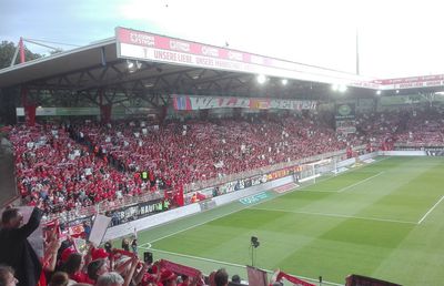 UNION BERLIN // VIDEO+FOTO Gest impresionant în Bundesliga » Cine sunt cei 455 de oameni adăugați la numărul de spectatori