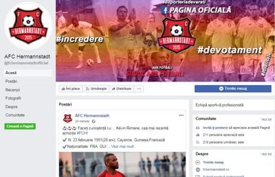 HERMANNSTADT // A plecat cu tot cu pagina de facebook a clubului! Situație de tot râsul în Liga 1